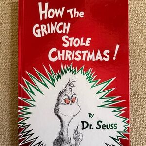 NEW The Grinch Who Stole Christmas Book Dr. Seuss